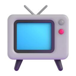 Un emoticono de televisor